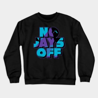 Jay All Day Retro Aqua Sneaker Crewneck Sweatshirt